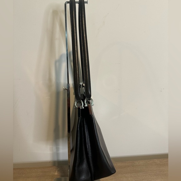 Salvatore Ferragamo Black Leather Shoulder Bag | Good Used Condition - Picture 10 of 14